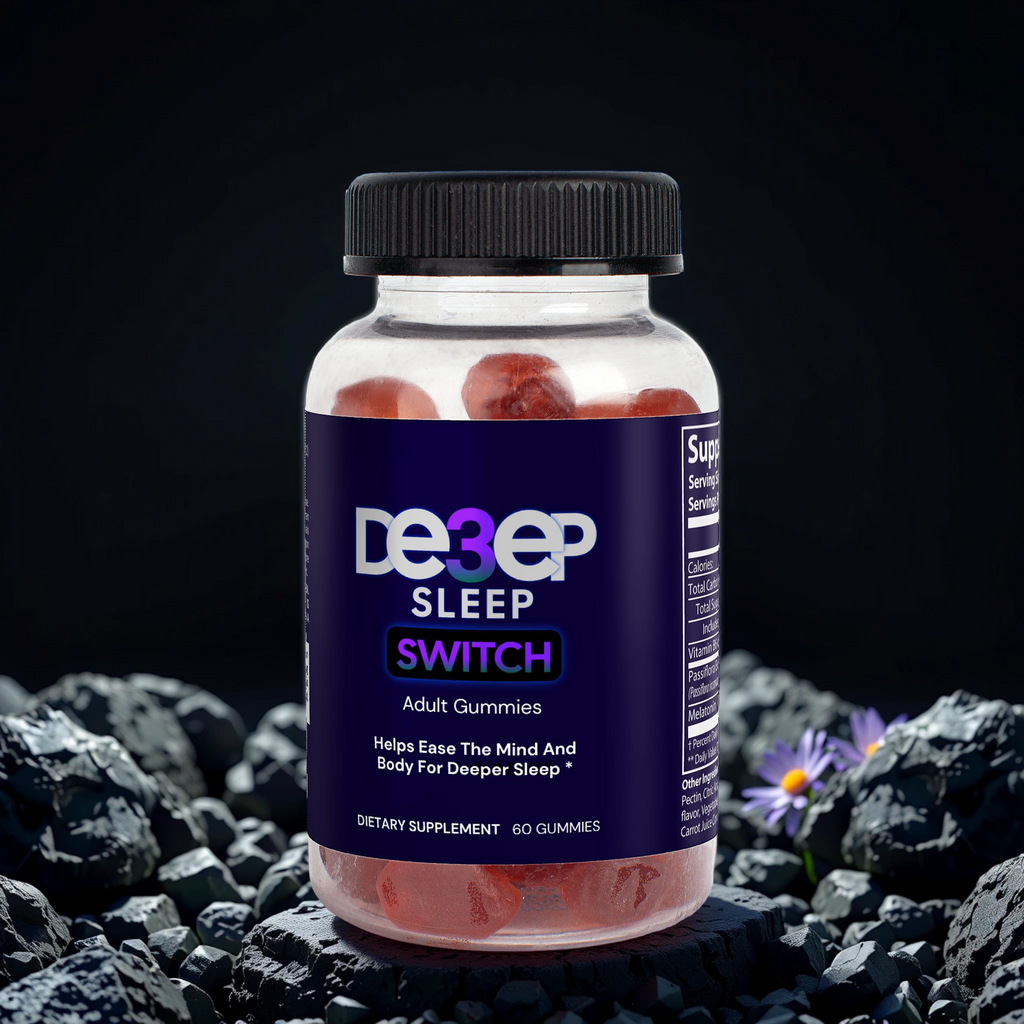 Deep3Sleep Switch Gummies | Natural Sleep Aid Supplement