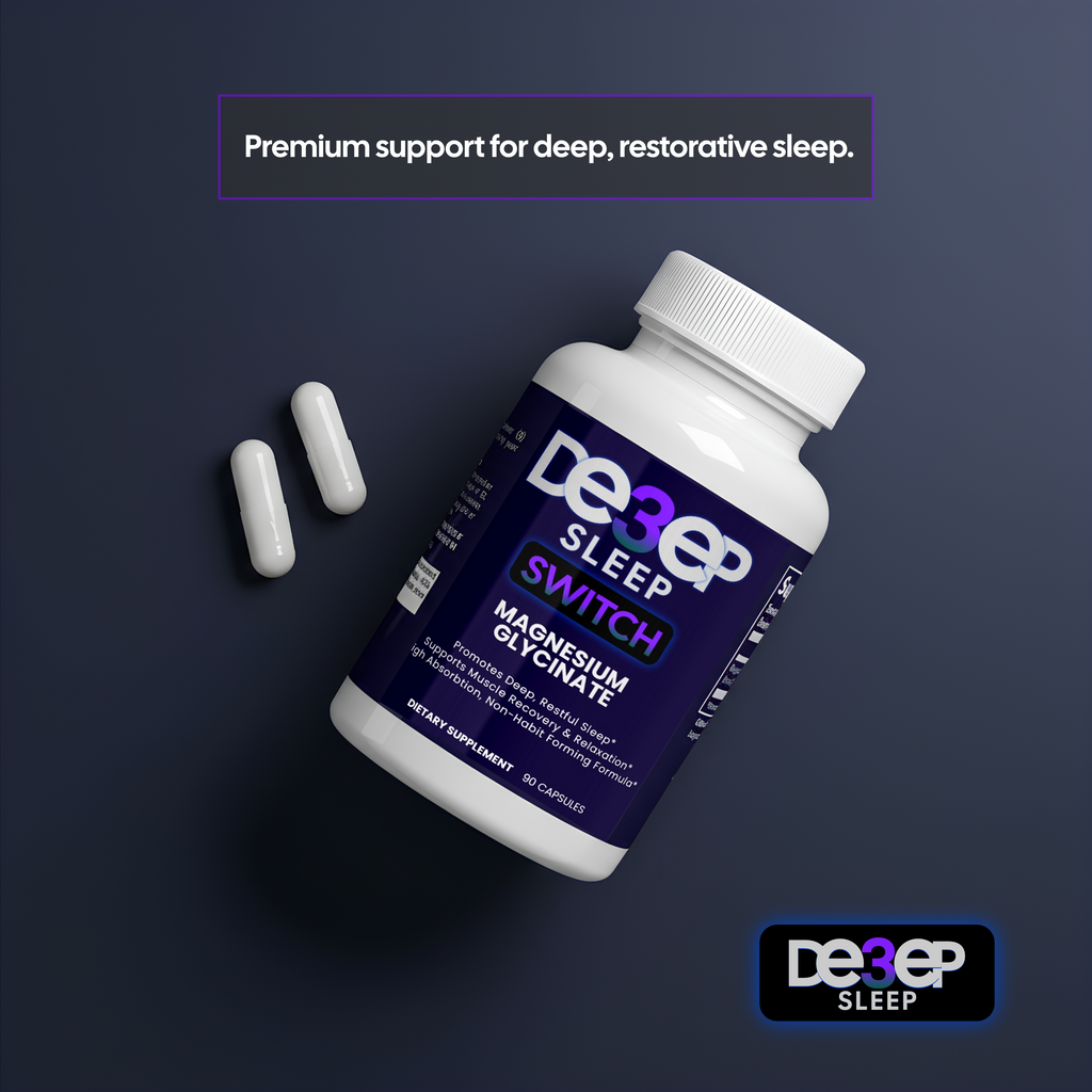 Deep3Sleep Switch | Sleep Aid Supplement for Deep Sleep