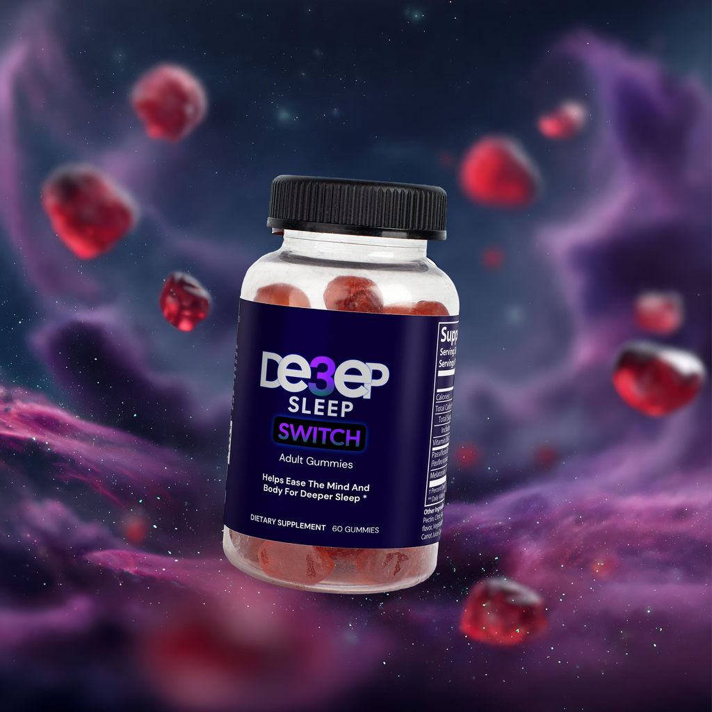 Deep3Sleep Switch Gummies | Natural Sleep Aid Supplement